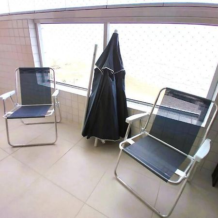 Ap Frente Mar Com Ar-Condicionado E Varanda Gourmet Mongaguá 外观 照片