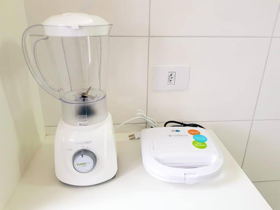 Ap Frente Mar Com Ar-Condicionado E Varanda Gourmet Mongaguá 外观 照片