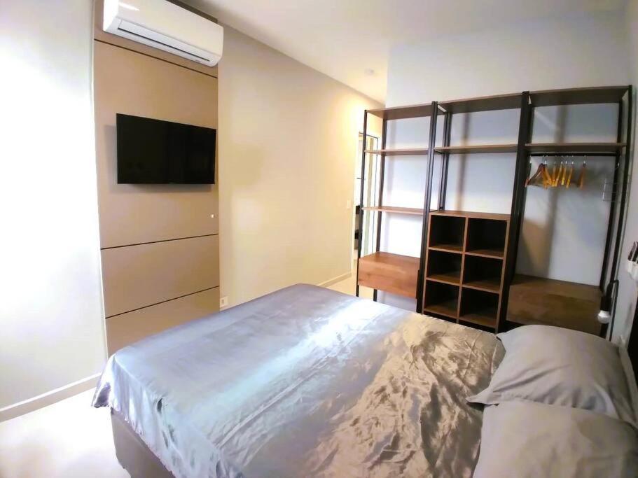 Ap Frente Mar Com Ar-Condicionado E Varanda Gourmet Mongaguá 外观 照片